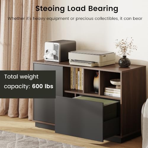 Image of ModernMate 39 inch File Cabinet with Drawer, Office Storage Cabinet with Door