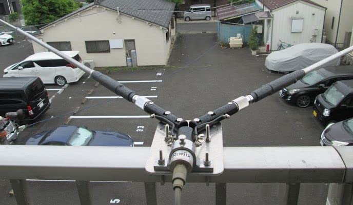 ラデックス RDーV40Jr/RD−BL付セット 1/2λ短縮ダイポール7MHz RD-V40Jr （ 7MHz）