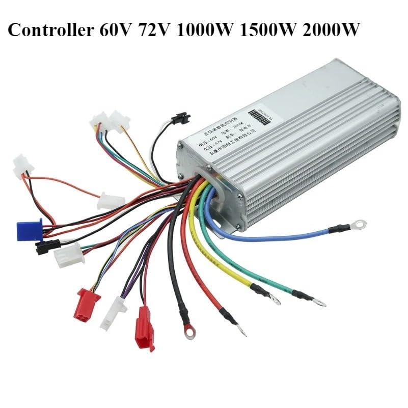 Centralina Bici Elettrica,Centralina Bici Elettric Regolatore for veicoli elettrici 60V 72V 1000W 1500W 2000W accessori