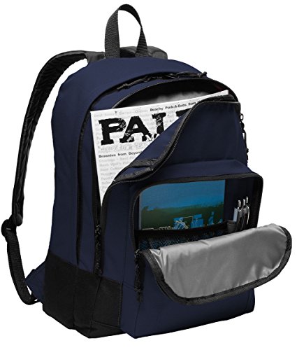 Broad Bay Classic American Flag Backpack Medium USA Flag Backpack Laptop Sleeve2