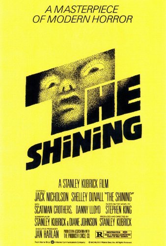 The Shining Poster 27x40 Jack Nicholson Shelley Duvall Danny Lloyd
