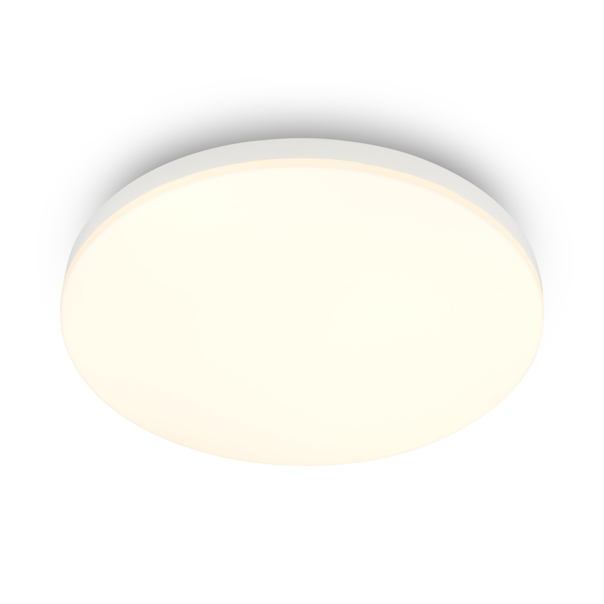 Briloner White Ceiling Light Led 18W1850Lm3000K Warm White Bedroom Hallway 260X60mm from B&Q