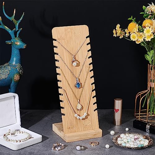 PH PandaHall 12 Slots Necklace Display Stands - Image 2