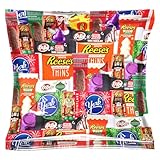 Milk Chocolate Assortment, Christmas Holiday Candy Variety Bag (16 Ounces)