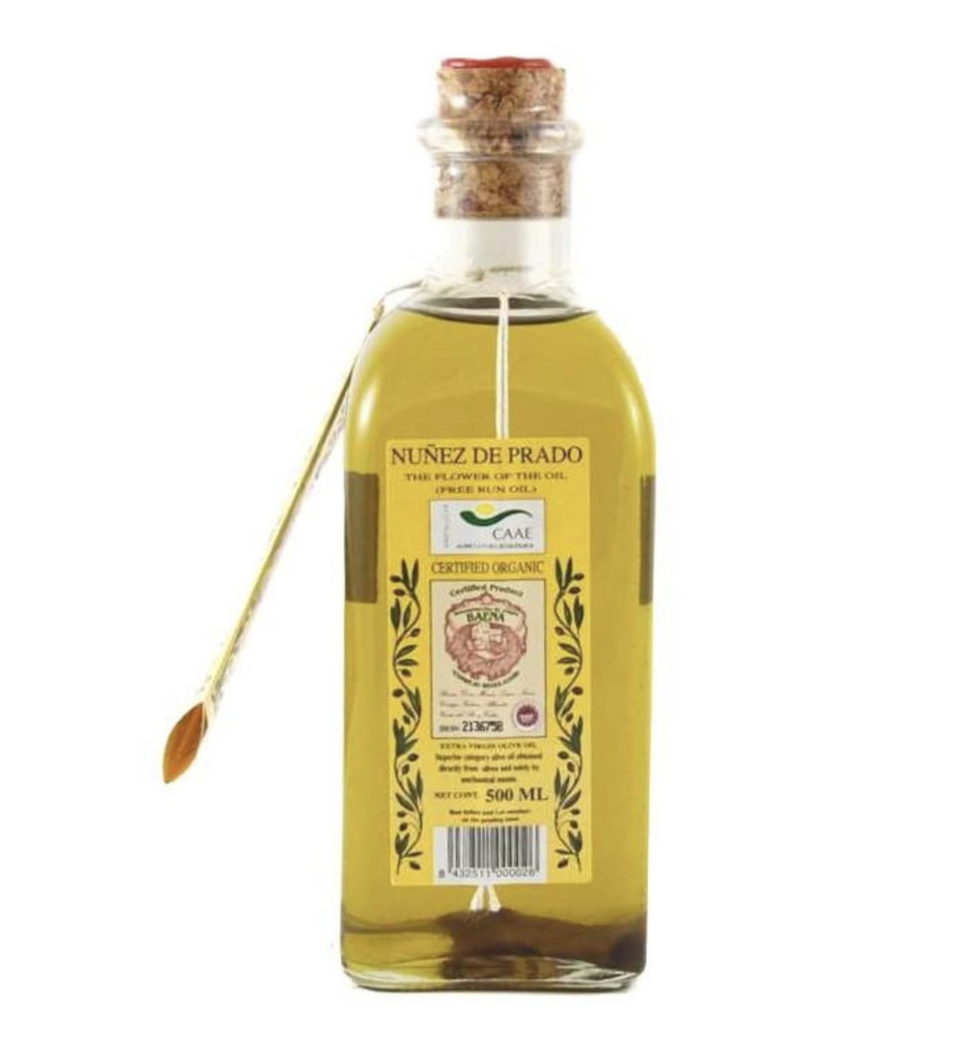 Nunez de prado Bio-oliwa z oliwek Extra Vergine 16,9 oz