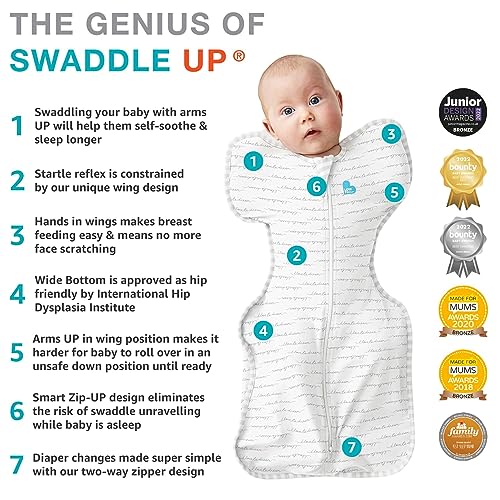 love to dream swaddle up baby sleep sack self-soothing swaddles for newborns get longer sleep snug fit helps calm startle reflex lite 02 tog 13-19 lbs olive