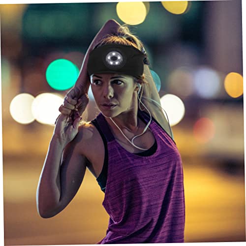 Lampe frontale pour temps froid intégrée au bandeau de running isolant - 7