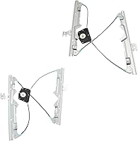 Vista 56 de TRQ Juego de elevalunas eléctrico trasero compatible con Volkswagen Golf 1999-2006 Jetta VW1550102 VW1551102 1999-2005