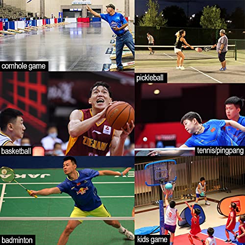 Digital Scoreboard, Electronic Scrore Keeper For Ping Pong, Cornhole, Shuffleboard, Volleyball And More, Change Scores With Remote Control, Indoor Only, Transparent Screen #TOP6