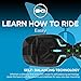 Hover-1 Superfly Electric Self Balancing Scooter with 7MPH Top Speed, 6 Mile Range, Long Lasting Li-Ion Battery - 5HR Full Charge, Built-In Bluetooth Speaker - Rider Modes: Beginner to Expert