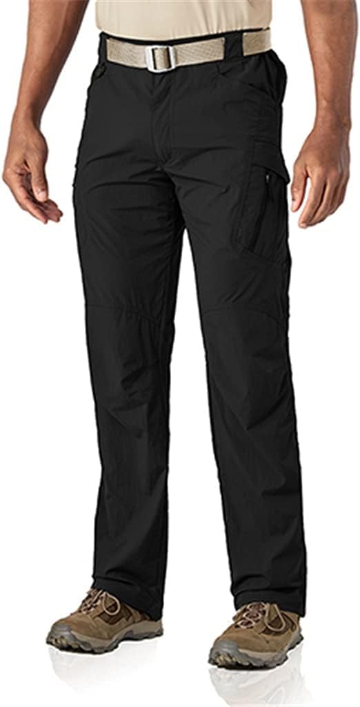 Quick Dry Pants Men Stretch Pants Pocket Trousers Lightweight Workout Hike Pants(Gray,Code 38)