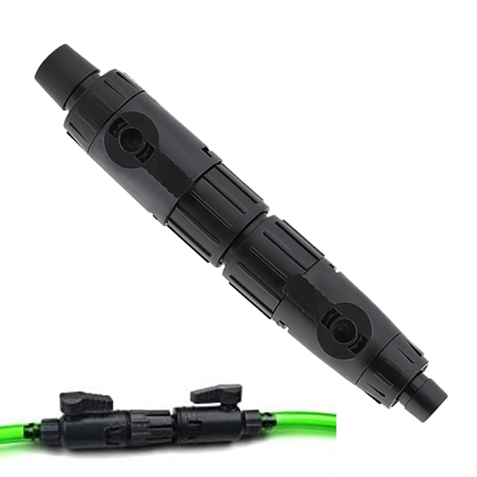Aquarium Water Change Valve | Quick Release Fish Tank Water Adjustment Disconnector Reducer - Aquarium Accessories for Pumps, Hoses, Pipes, Landscaping