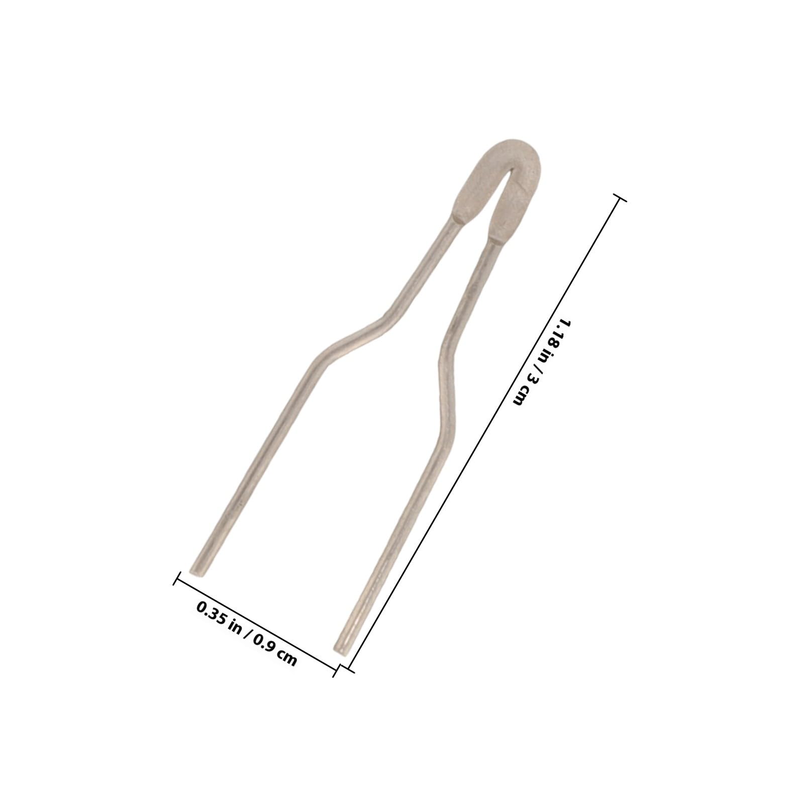 Supvox 6 punte per bruciare pirografia in filo di riscaldamento in metallo, diametro 1 mm, compatibili con bruciatori a legna ad alta impedenza, punte di ricambio durevoli per pasta di legno