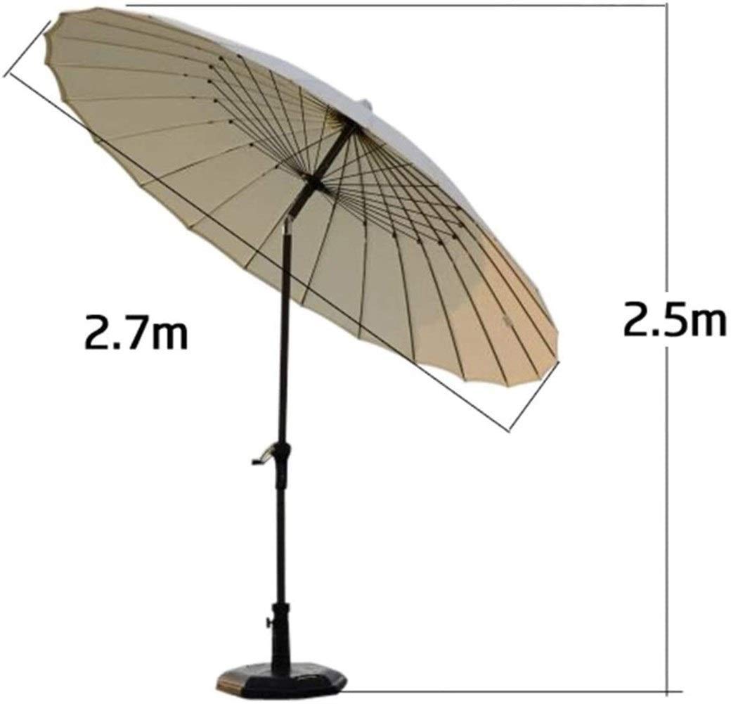 Parasol słoneczny Parasol ogrodowy Parasol ogrodowy Premium Patio Parasol plażowy z regulacją nachylenia, na zewnątrz, rynek imprez komercyjnych, g, strona basenu good