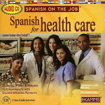 Audio CD Spanish for Health Care Book