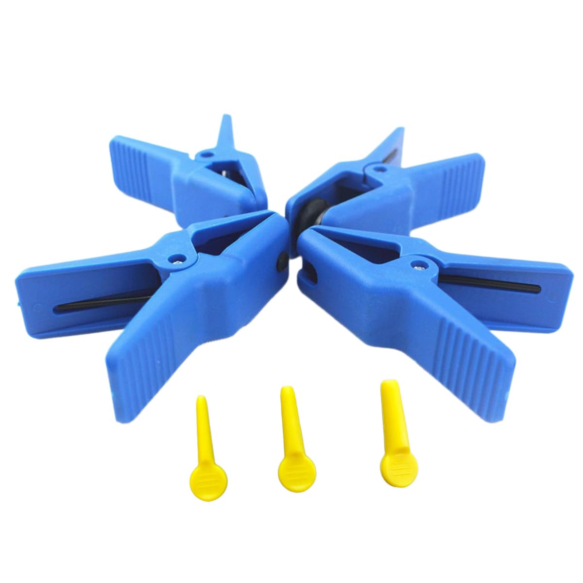 Ausi Abrazaderas para líneas de fluido (4 piezas, 3 tapones): para líneas de freno, mangueras de combustible, líneas de aire acondicionado y conexiones tipo banjo