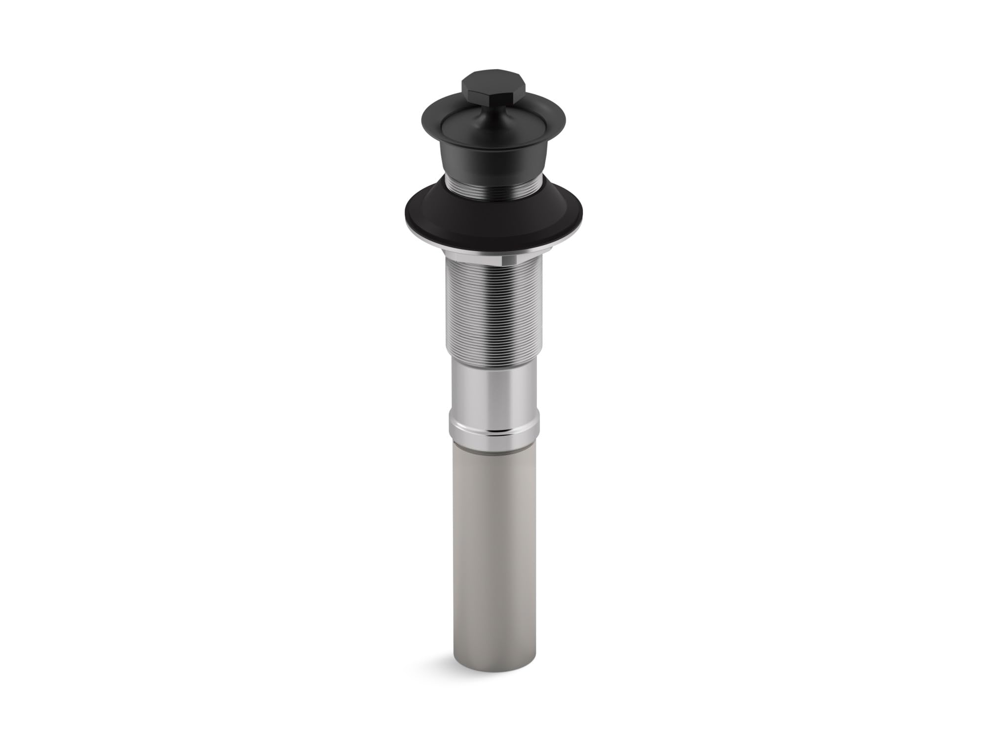 Évacuation lavabo Kohler K-7127-BL sans trop-plein bonde fixe noir mat