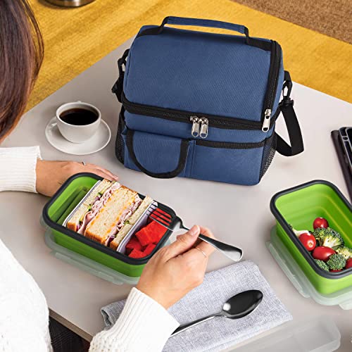 BalladHome Borsa Termica Porta Pranzo 8L Borsa