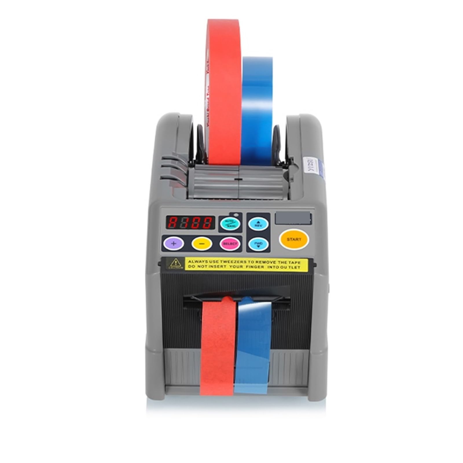 Dispensador Celo Automatico, Dispensadores automáticos de cinta Cortadora de cinta no adhesiva Máquina empacadora Dispensador de papel de enmascarar,para envíos, escuelas, hogares