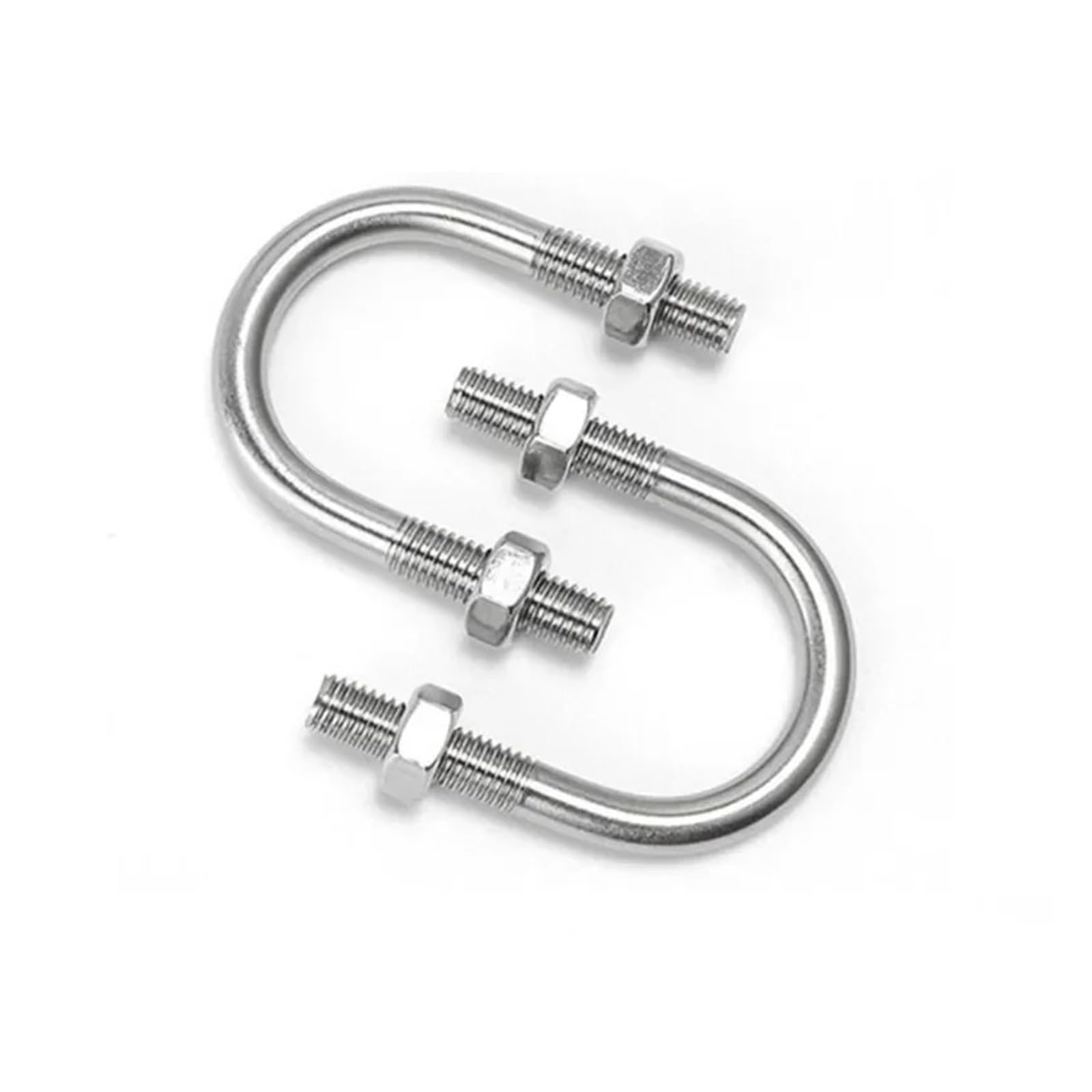Bullone Bullone a forma di U con cerchio a cavallo con vite a forma di U in acciaio inossidabile M6 304(M6x76x96mm 1set)