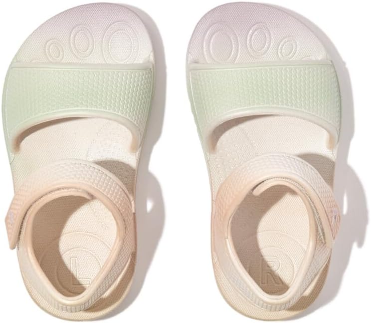 Fitflop Unisex Child Iqushion Kids Toddler Ombre-Pearl B/Strap Sandals