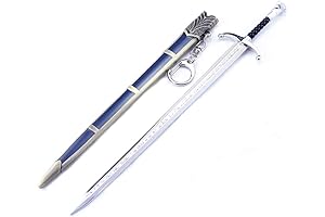Game John Snow Longclaw Sword Weapon Metal Model Action Figure Arts Toys Collection Keychain Gift