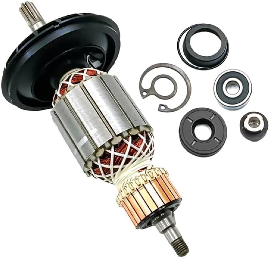 Replacement Armature Assembly for RH540, Armature Rotor 1619P10864, with Accessories, Suitable for RH540, RH540S and RH540M.
