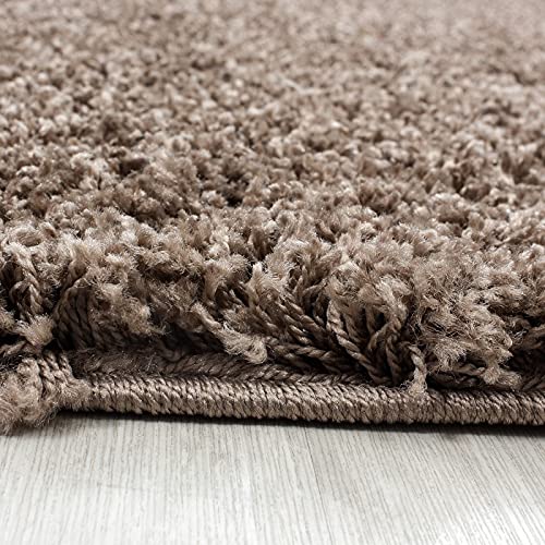 Tapis à poils longs isolant contre le sol froid du salon - 4