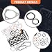 DEEGOOLY Cylinder Head Gasket Kit Engine Overhaul Gaskets Kit Fit for BMW 116i 118i 316i F20 F30 Mini Cooper R55 R56 R57 R58 Cooper S N13B16A N18B16A 1.6L Turbo Aftermarket Parts Replace#11127586908