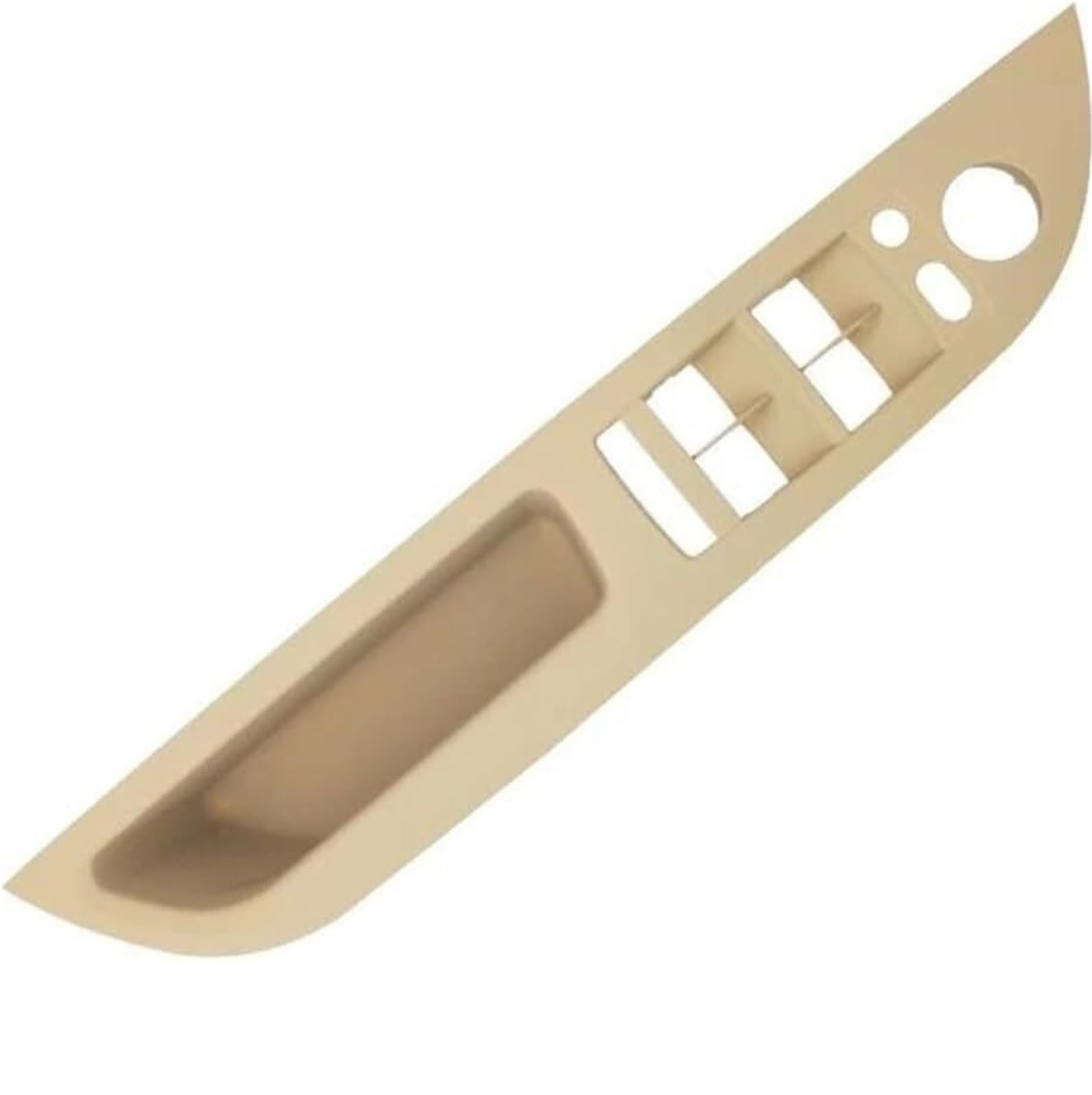 Zynther Beige Model A Inside Door Latch Handle For Bmw E60 E61 5 Series Lhd Car Interior Inner Door Handle Panel Trim Cover(Beige Model A)