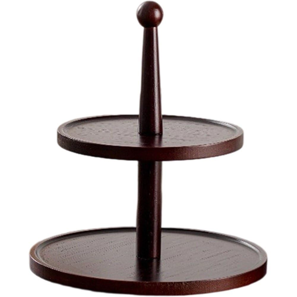 Cupcake Display Stand Multi-layer Afternoon Tea Stands Wooden Pastry Serving Tray Cake Fruit Dessert Tower for Birthday Wedding