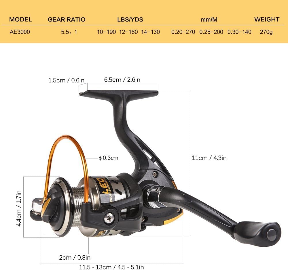 Kit de pêche portable professionnel complet 2,4 m Canne à pêche télescopique Moulinet de pêche appât Ligne 100 m Pour débutants et amateurs de pêche (Type B-18)