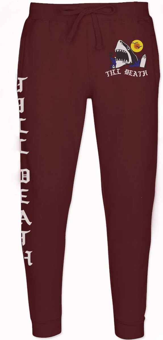 Shark Summer Vibe Cool Graphic Surf Till Death Obei Society Jogger for Men Sweatpant