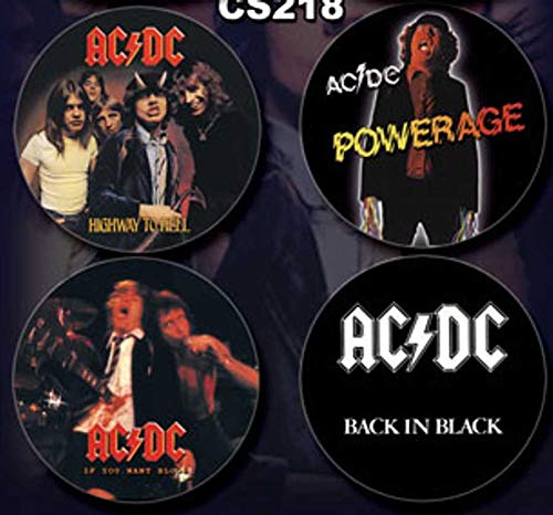 Dessous de verre AC/DC pour sublimer vos soirées rock entre amis