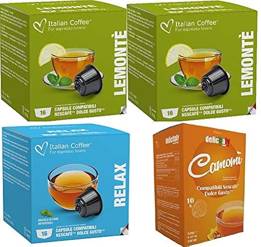 Degustación Infusiones y Tes Compatibles Dolce Gusto 64 Capsulas 3 Variedades | Ya disponible en tu tienda friki favorita! En mundofriki.es!
