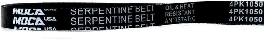 MOCA 4PK985 4PK1050 4PK925 OEM Quality Serpentine Belt Professional V-Ribbed Fits 1997-1999 Mitsubishi Montero 2.4L l4 Gas SOHC