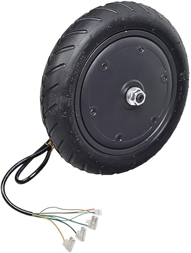AlveyTech Conjunto de motor de cubo y rueda delantera (36 voltios y 500 vatios) - para Xiaomi Mi M365, Bird, Lyft, Kit de motor neumático de