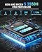 Getorli Mini PC, AMD 3550H(Max 3.7GHz), Mini Computers 16GB DDR4 RAM 512GB SSD, Mini Desktop Computer 4K 60Hz Displays/Dual HDMI/Type-C&USB3.2 Ports/LAN RJ45/WiFi 5/BT5.0 for Home/Office/Business