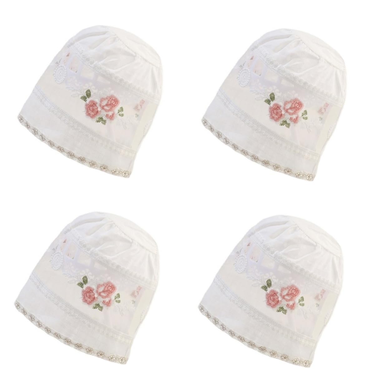 Beaupretty 4 Piezas De Sombrero De Princesa para Corte Sombrero para El Sol para Pequeños Gorro para Bebé Sombreros para Niña Sombrero De Verano para Niña Sombrero para Bebé Sombrero