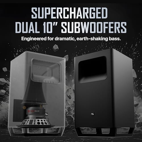 Home Theater Soundbar with Subwoofer
