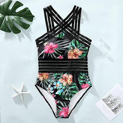 Family Matching Swimsuit Sets Tummy Control Bathing Suit Swimwear3