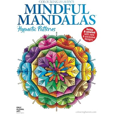Hypnotic Patterns Mindful Mandalas Colouring Book