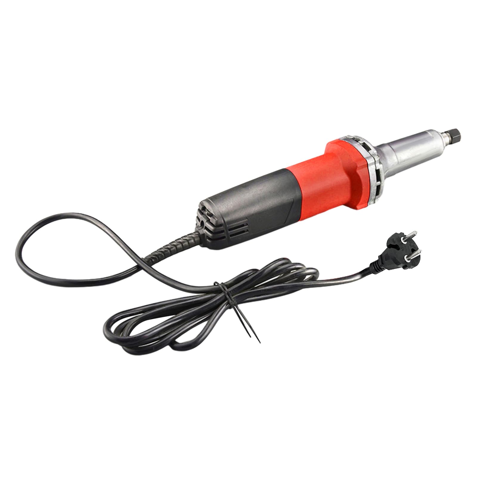 Smerigliatrice dritta, 600 W, smerigliatrice graduata, 0-27000 giri/min, levigatrice dritta con pinza di serraggio Ø 6 mm, 3 punte abrasive per lucidatura, pulizia incisione