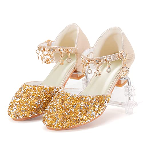 Princess Dress Up Shoes - Cinderella Heels for Little Girls