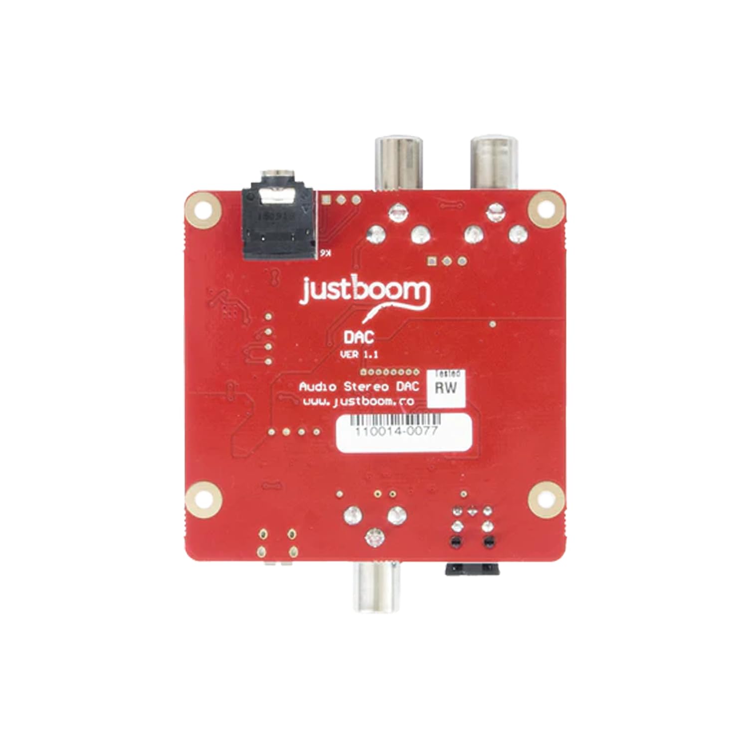 SB COMPONENTS JustBoom 24 bit DAC Board compatible with the JustBoom Amp For powered speakers, headphones or an audio amplifier,Media centre/set-top box living room entertainment system
