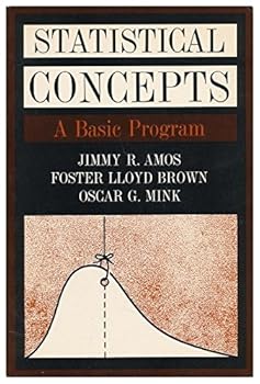 Paperback Statistical Concepts : a Basic Program / by Jimmy Amos, Foster Lloyd Brown [And] Oscar G. Mink Book