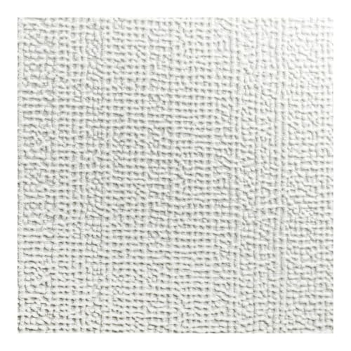 Superfresco Paintable Linen White Durable Heavy Duty Wallpaper