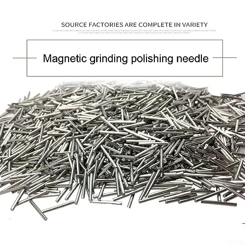 1kg 304 Edelstahl Polieren Nadel, Magnetische Polieren Nadel, Tumbling Medien Pins für Polieren Schleifmaschine, 1.2×5MM
