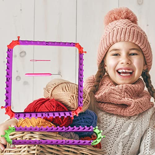 crochê | teares destacáveis para tricô,Ferramentas tricô tear kit artesanato feito à mão cachecol ch