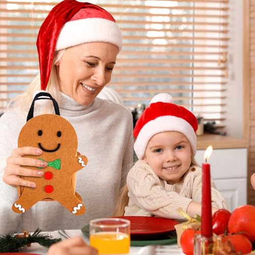 Sacos para lembrancinhas de festa de Natal, Sacola para doces de Natal | 2x suprimentos para festas